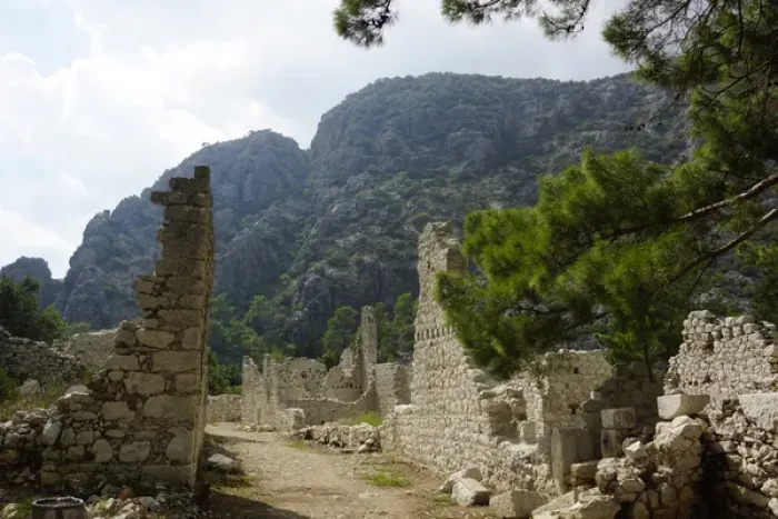 Framed Print : Turkey, Lykia, Olympos Framed Print : Turkey, Lykia, Olympos