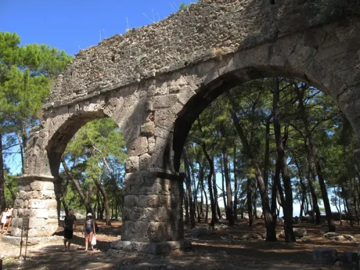 Framed Print : Turkey, Lykia, Phaselis: Aquaeduct Framed Print : Turkey, Lykia, Phaselis: Aquaeduct