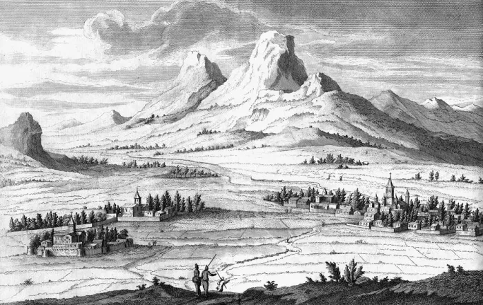 Framed Print : Turkey / Mount Ararat 18C Framed Print : Turkey / Mount Ararat 18C