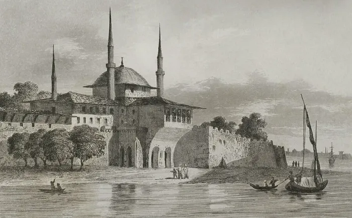 Framed Print : Turkey. Pavilion of the Pearls (Indjouli Kiochk) Framed Print : Turkey. Pavilion of the Pearls (Indjouli Kiochk)
