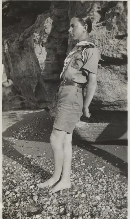Framed Print : Turkish boy scout, Cyprus Framed Print : Turkish boy scout, Cyprus