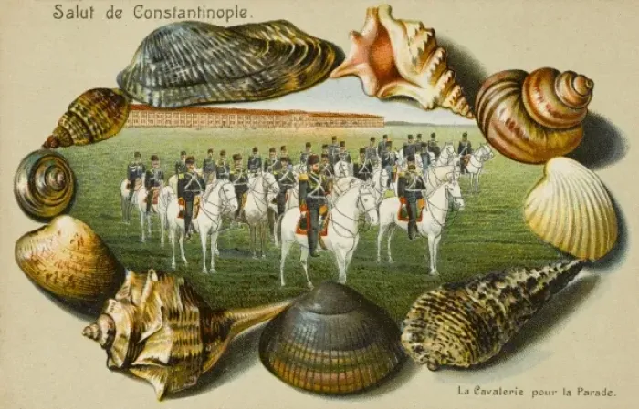 Framed Print : Turkish Cavalry - Constantinople - on Parade Framed Print : Turkish Cavalry - Constantinople - on Parade