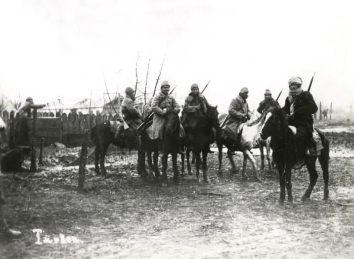 Framed Print : Turkish cavalry, WW1 Framed Print : Turkish cavalry, WW1