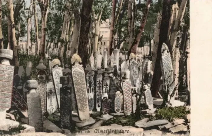 Framed Print : Turkish Cemetery, Istanbul Framed Print : Turkish Cemetery, Istanbul