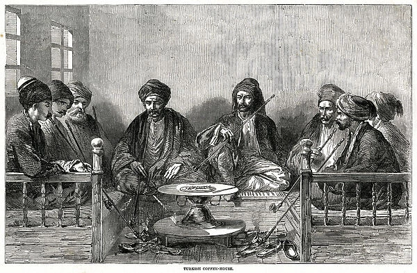 Turkish coffee house 1853