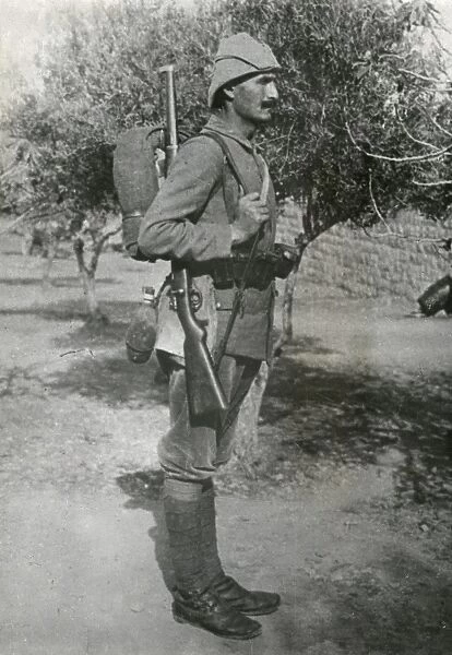 Turkish infantryman, WW1