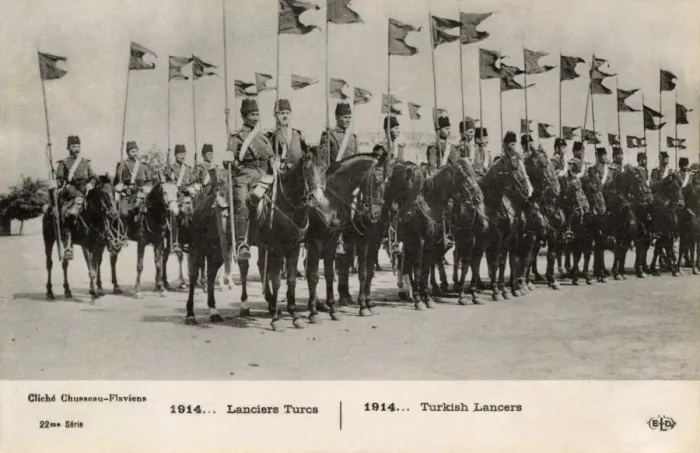 Framed Print : Turkish Lancers - WWI Framed Print : Turkish Lancers - WWI