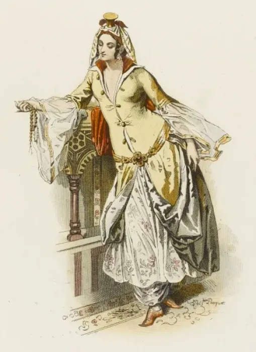 Framed Print : Turkish Princess