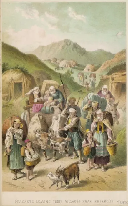 Framed Print : Turkish Refugees Framed Print : Turkish Refugees