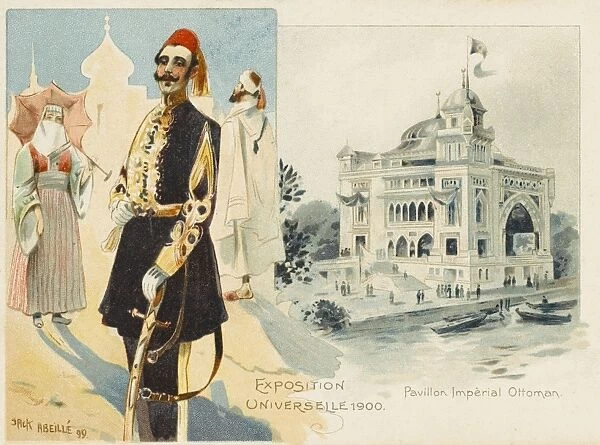 Turkish Stand at 1900 Paris Exposition