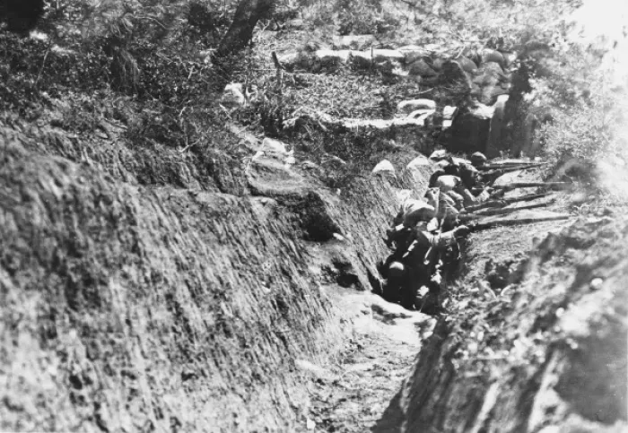Framed Print : Turkish Trenches WWI Framed Print : Turkish Trenches WWI