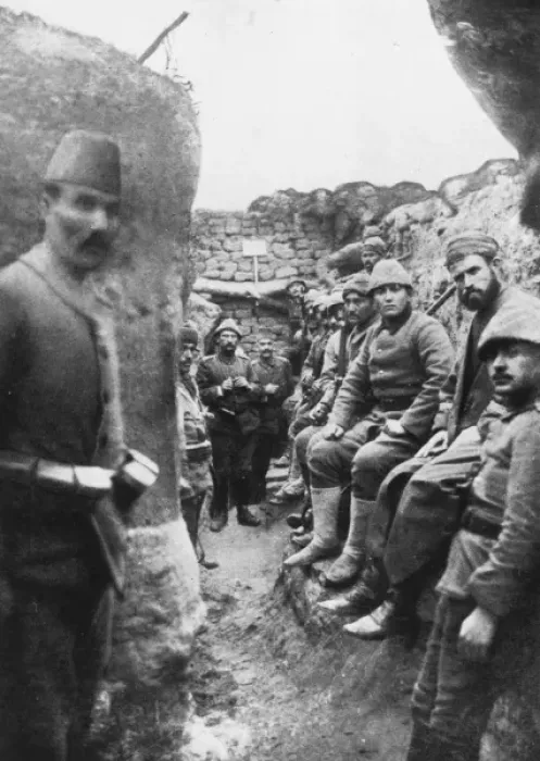 Framed Print : Turkish troops WWI Framed Print : Turkish troops WWI