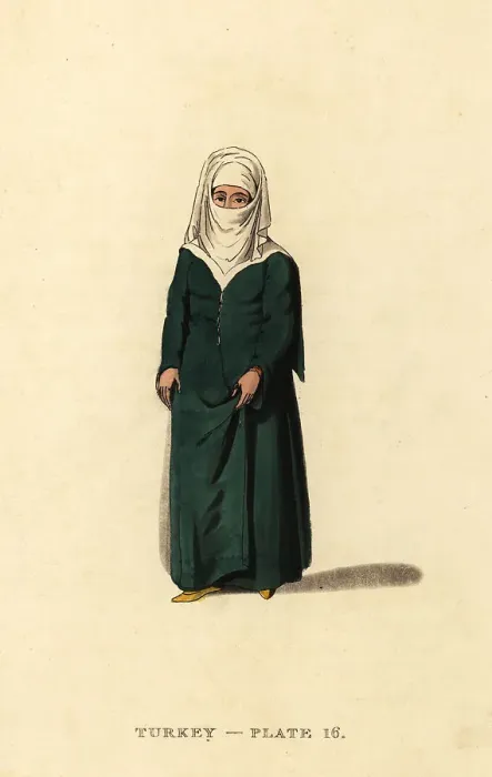 Framed Print : Turkish woman of Constantinople Framed Print : Turkish woman of Constantinople