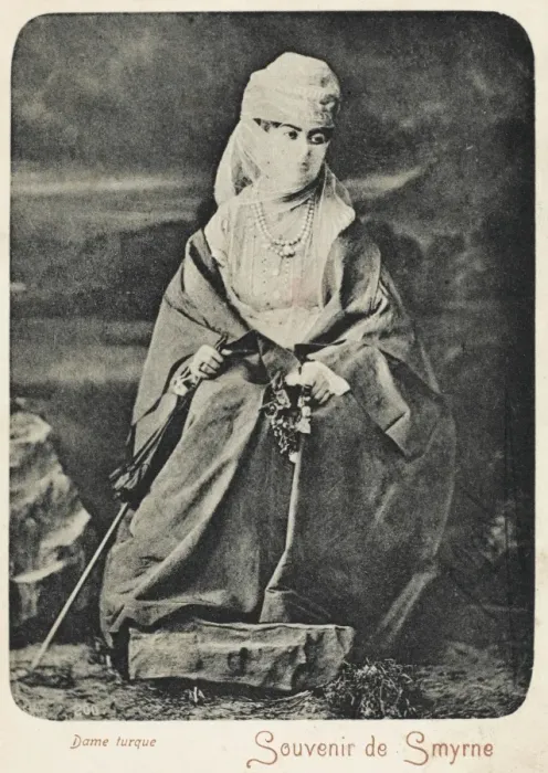 Framed Print : Turkish woman from Smyrna (Izmir) Framed Print : Turkish woman from Smyrna (Izmir)