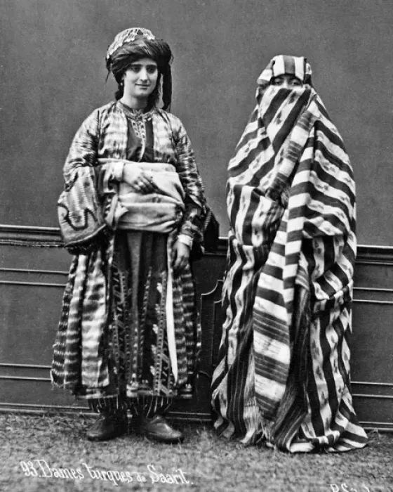 Framed Print : Two Turkish women Framed Print : Two Turkish women