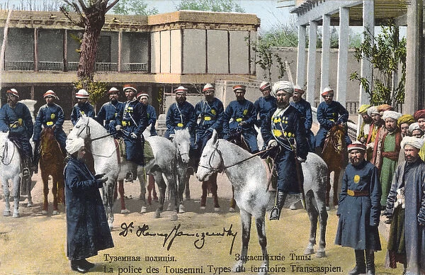 Turkmenistan - Local Mounted Police