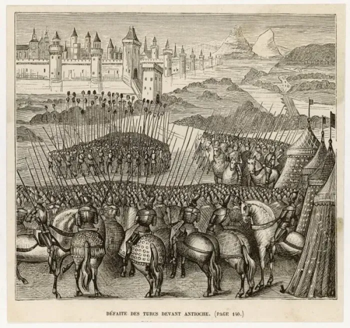 Framed Print : Turks Defeated, Antioch Framed Print : Turks Defeated, Antioch