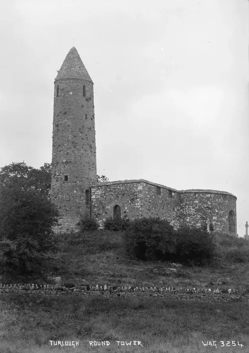 Framed Print : Turlough Round Tower Framed Print : Turlough Round Tower