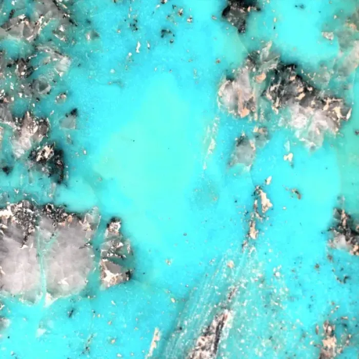Framed Print : Turquoise detail Framed Print : Turquoise detail