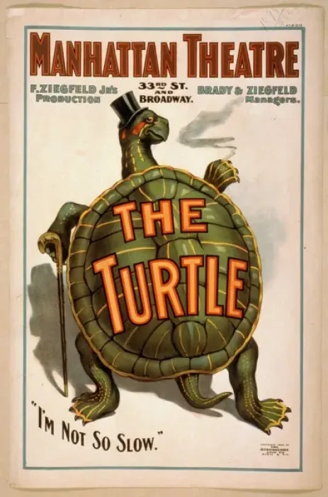 Framed Print : The turtle F. Ziegfeld Jrs production Framed Print : The turtle F. Ziegfeld Jrs production