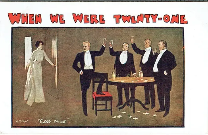 Framed Print : When We Were Twenty-One by H V Esmond Framed Print : When We Were Twenty-One by H V Esmond
