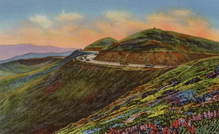 Framed Print : Twin Peaks, San Francisco, California, USA Date: 1936 Framed Print : Twin Peaks, San Francisco, California, USA Date: 1936