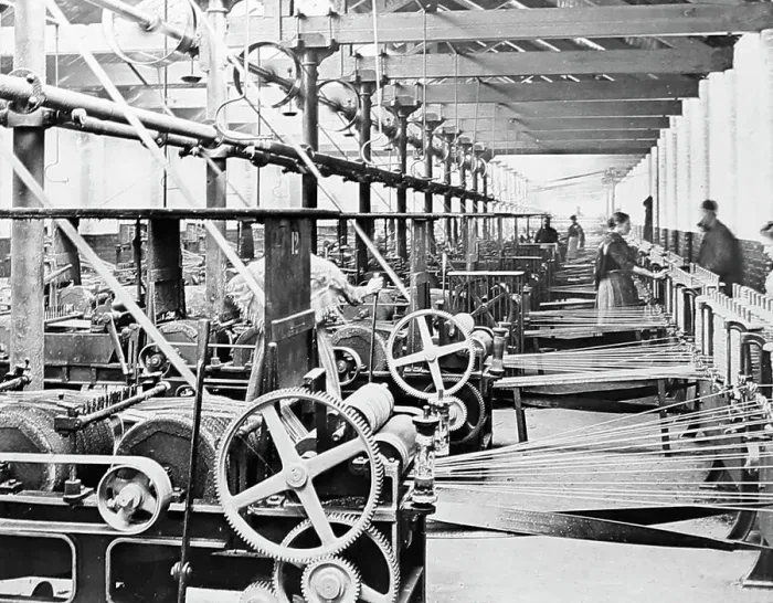 Framed Print : Twine making, The Belfast Ropework Company Ltd. Belfast