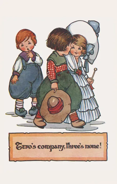 Framed Print : Twos Company Framed Print : Twos Company