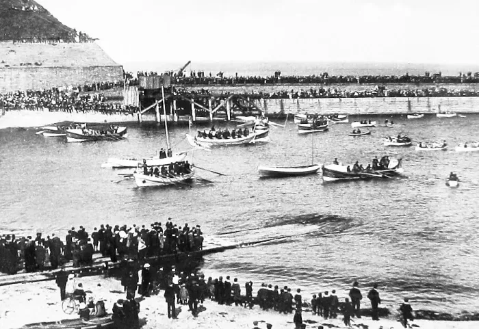 Framed Print : Tynemouth Lifeboat Victorian period Framed Print : Tynemouth Lifeboat Victorian period