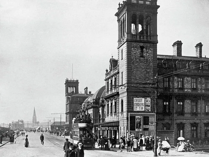 Framed Print : Tynemouth The Palace early 1900s Framed Print : Tynemouth The Palace early 1900s