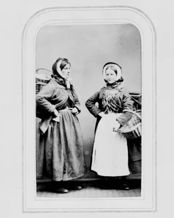 Framed Print : Tyneworth fishwives Framed Print : Tyneworth fishwives