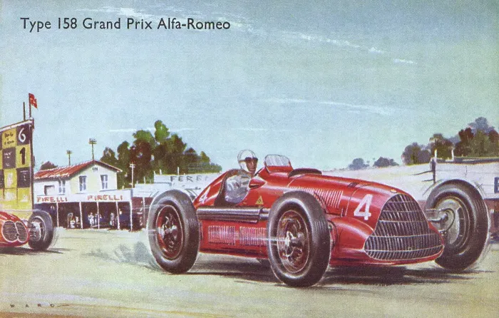 Framed Print : Type 158 Alfa Romeo Framed Print : Type 158 Alfa Romeo