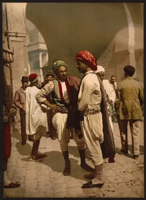 Framed Print : Types of Arabs, Tunis, Tunisia Framed Print : Types of Arabs, Tunis, Tunisia