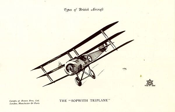 Types of British Aircraft -- The Sopwith Triplane