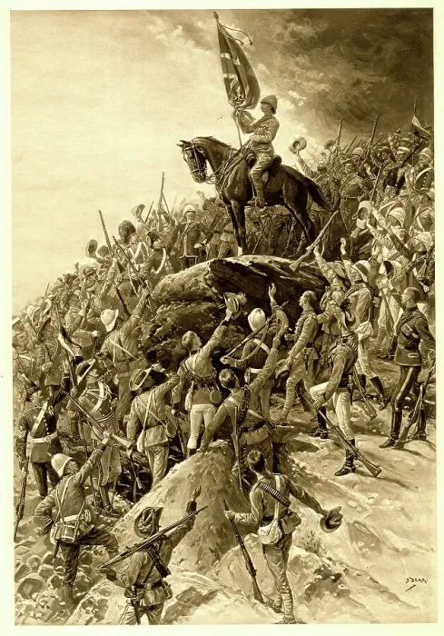 Framed Print : Types of British Colonial Forces