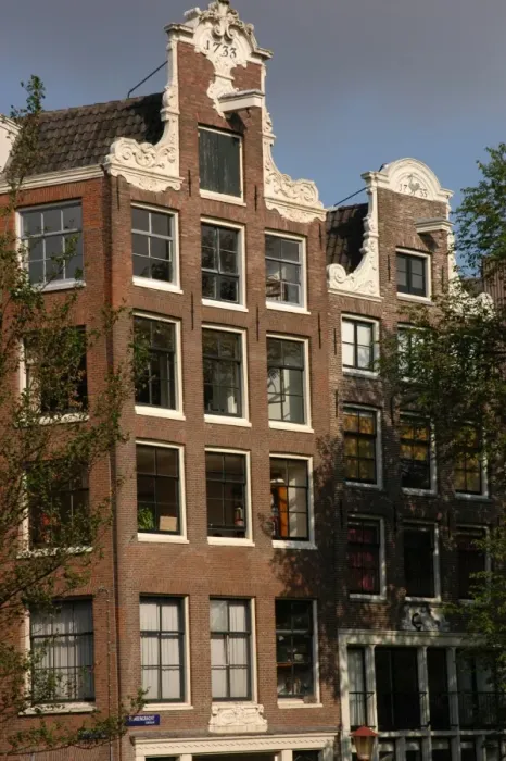 Framed Print : Typical houses. Amsterdam Framed Print : Typical houses. Amsterdam