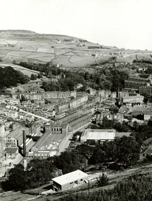 Framed Print : Typical Yorkshire Town Framed Print : Typical Yorkshire Town