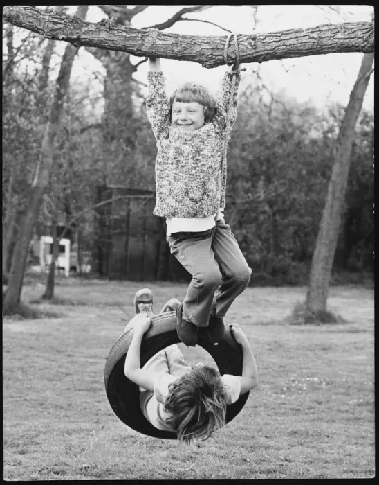 Framed Print : TYRE SWING Framed Print : TYRE SWING