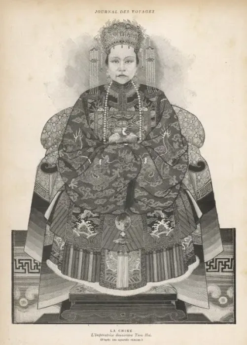 Framed Print : Tz u-Hsi, Chinese Royal Framed Print : Tz u-Hsi, Chinese Royal