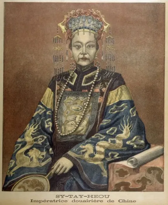 Framed Print : Tzu-Hsi, Aka Hsiao-Ch in Framed Print : Tzu-Hsi, Aka Hsiao-Ch in