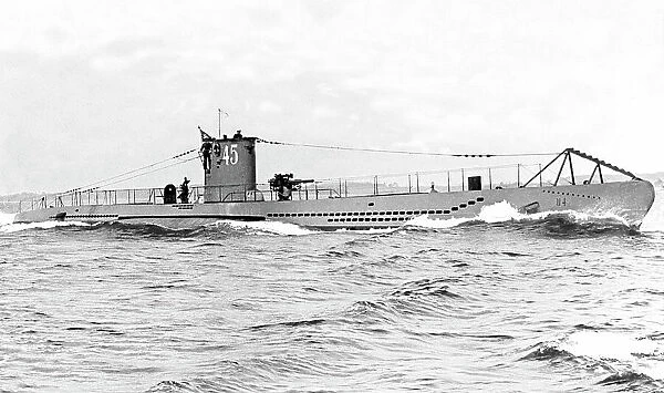 U Boat 45 German submarine WW2