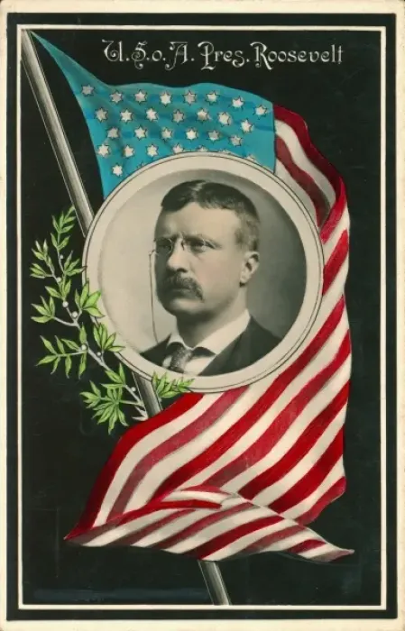 Framed Print : U. S. of A. Pres. Roosevelt Framed Print : U. S. of A. Pres. Roosevelt