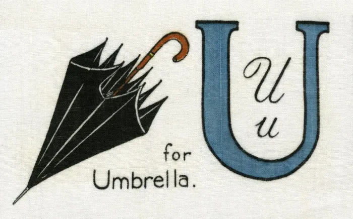 Framed Print : U for Umbrella Framed Print : U for Umbrella