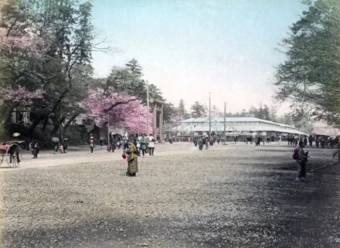 Framed Print : Ueno Park, Tokyo, Japan, circa 1890 Framed Print : Ueno Park, Tokyo, Japan, circa 1890