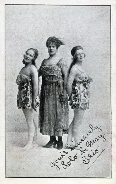 Framed Print : UK Entertainment - The Lolo & May Trio Framed Print : UK Entertainment - The Lolo & May Trio