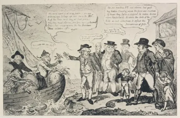 Framed Print : Uk Event / Toon / 1815 / Cornl Framed Print : Uk Event / Toon / 1815 / Cornl