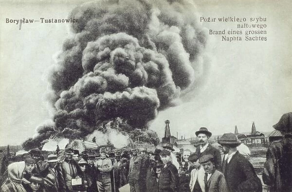 Ukraine - Explosion at a Naphta Well