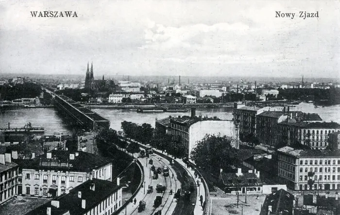 Framed Print : Ulica Nowy Zjazd and Slasko-Dabrowski Bridge, Warsaw, Poland Framed Print : Ulica Nowy Zjazd and Slasko-Dabrowski Bridge, Warsaw, Poland