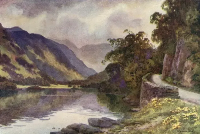 Framed Print : ULLSWATER. Ullswater Date: circa 1909 Framed Print : ULLSWATER. Ullswater Date: circa 1909