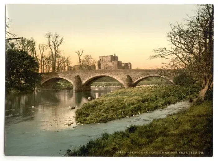 Framed Print : Ullswater, Broughman Castle, near Penrith, Lake District, En Framed Print : Ullswater, Broughman Castle, near Penrith, Lake District, En